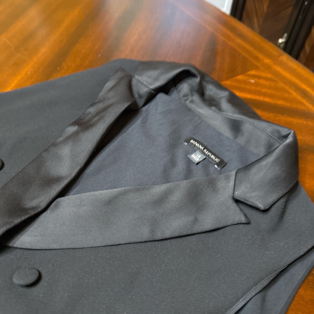 Tuxedo jumpsuit
